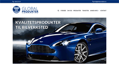 Desktop Screenshot of globalprodukter.no